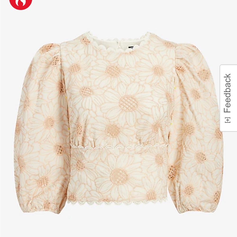 eyelet open back top